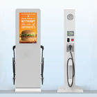 55 Inch Grey Advertising Digital Signage Car Charging Station DDW-AD5501S 1920x1080 2500nits waterproof anti-fog